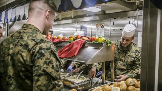 Pentagon sends 300,000 pounds of Thanksgiving food to troops