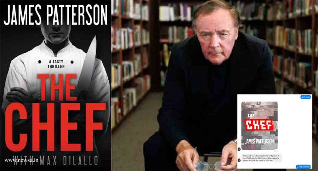 Renowned writer James Patterson releases an interactive fiction on Facebook Messenger