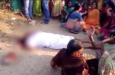 Telangana: TRS leader Narayan Reddy stoned to death