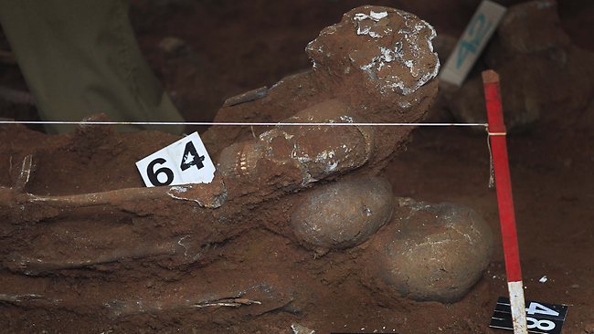 230 skeletons found in Sri Lanka's largest mass grave