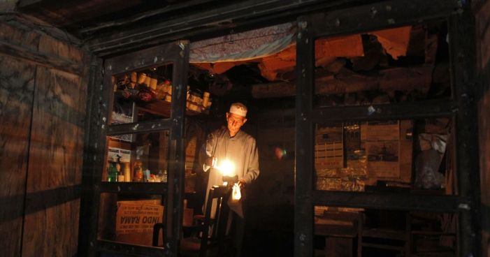 Unprecedented power outages across Kashmir Valley
