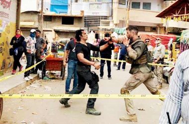 Caught on Camera: Chris Hemsworth and Randeep Hooda shooting for a fight sequence in Mumbai