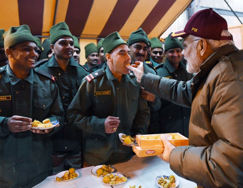 PM Modi celebrates Diwali with Army, ITBP in Uttarakhand