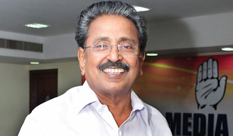 Congress MP from Kerala dead (Second Lead)