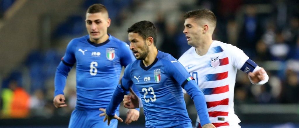 Italy beat US 1-0 in friendly
