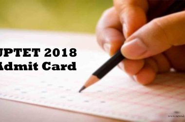 UP TET Shikshak Bharti (Assistant Teacher) 2019 Admit Card
