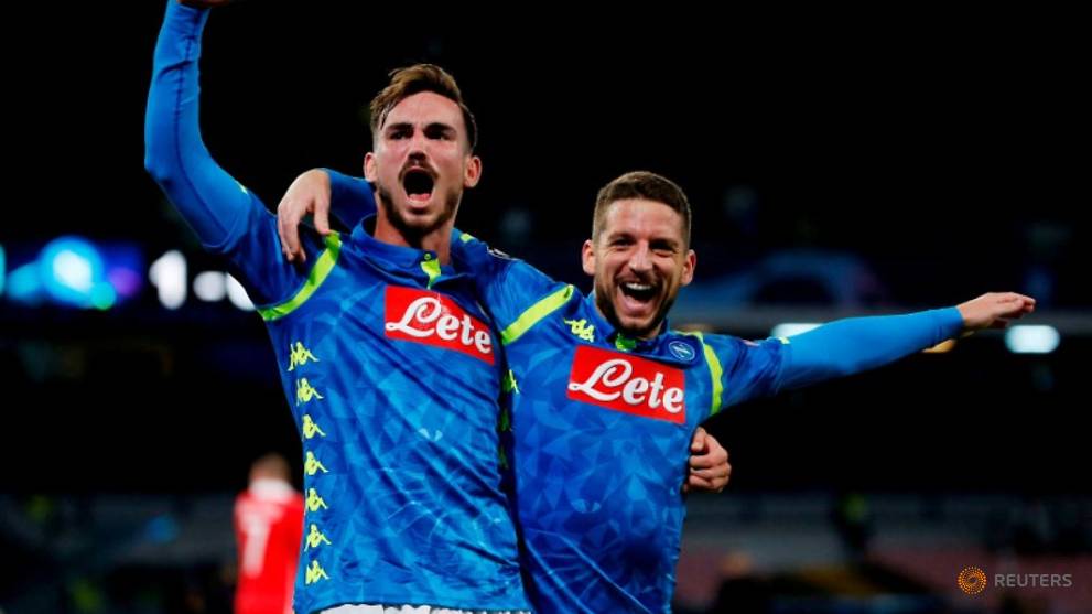 Napoli thump Red Star 3-1 to lead Champions group