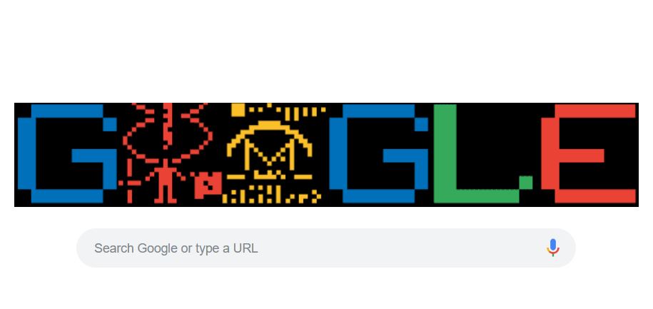 Google celebrates 44th Anniversary of the Arecibo Message with a doodle