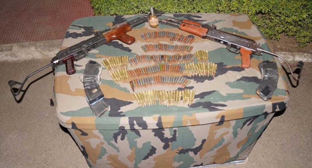 Huge cache of arms and ammunition seized in J&K's Kathua district