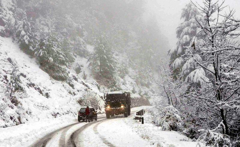 Severe cold wave in Kashmir, Ladakh