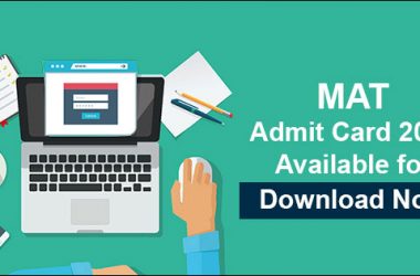 MAT December 2018: AIMA releases Computer Based Test Admit Card @ mat.aima.in