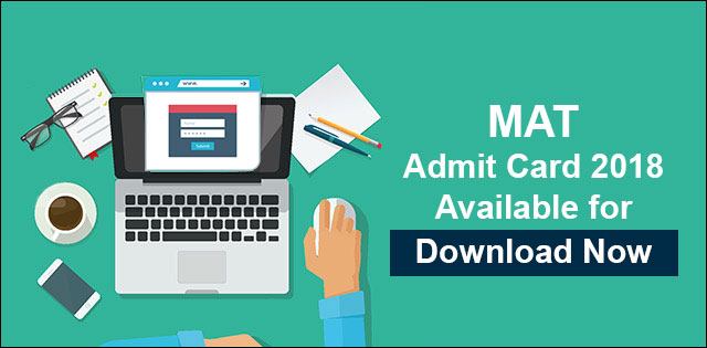 MAT December 2018: AIMA releases Computer Based Test Admit Card @ mat.aima.in