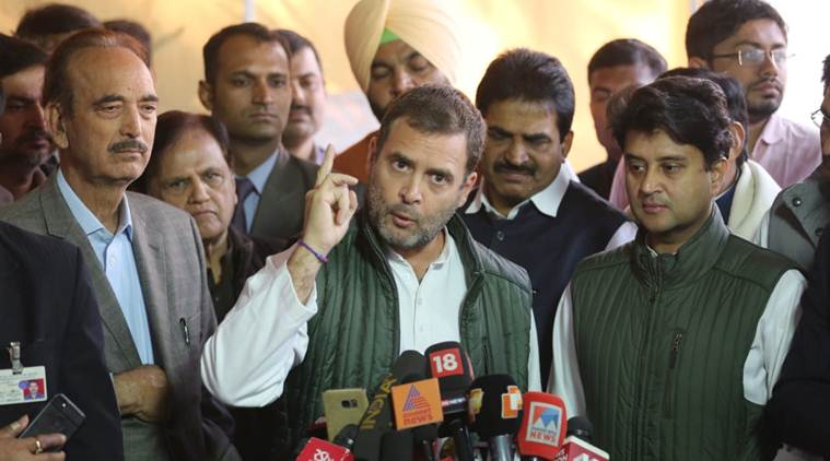 Rahul Gandhi slams PM Modi, says “Wont let PM rest till he waives farm loans”