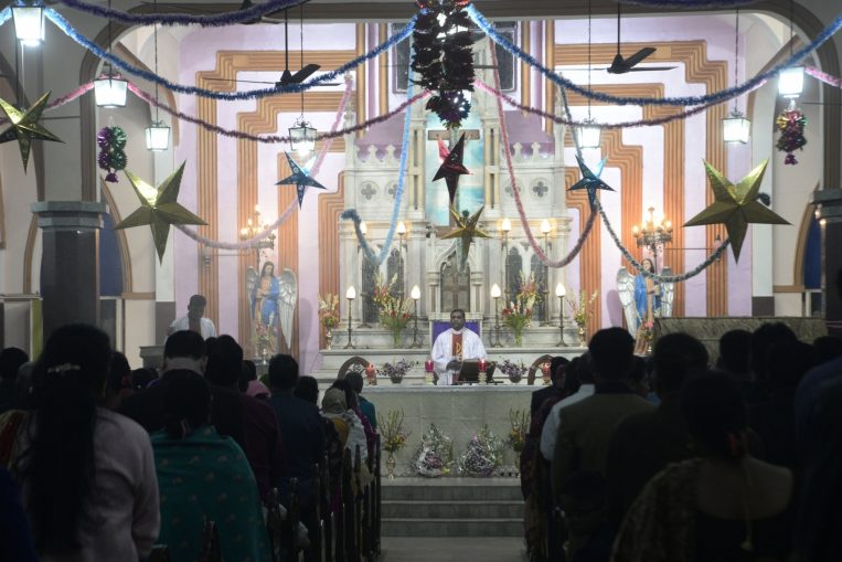 Christmas celebrated across Northeast
