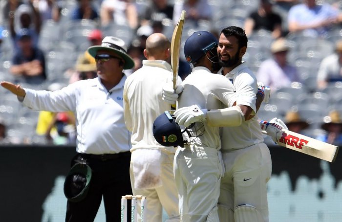 3rd Test: India reach 346/4 at tea after loss of Pujara, Kohli