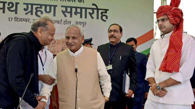 Rajasthan Cabinet: List of Ministers in the Ashok Gehlot government