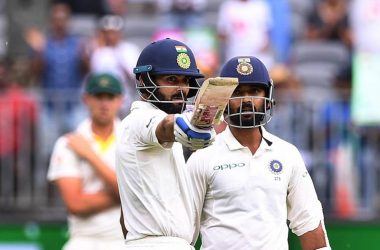 Kohli, Rahane propel India's recovery in reply to Australia's 326