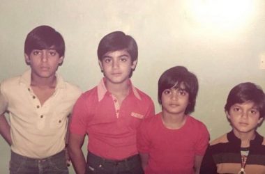 unseen pictures of Salman khan and his family