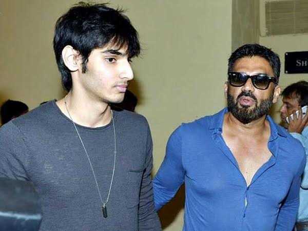 Suniel Shetty advises son Ahan to become producer's actor