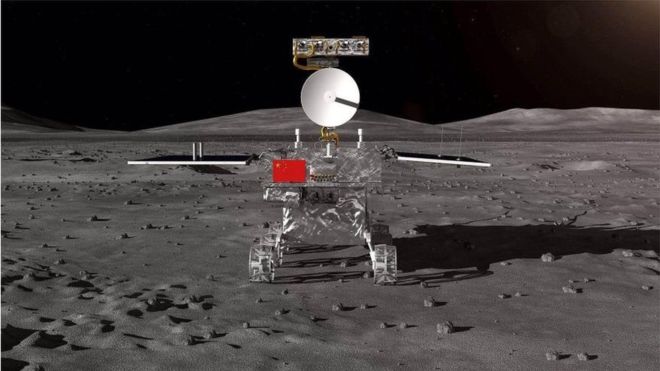 China's space probe lands on Moon's far side