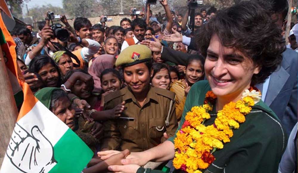 Priyanka Gandhi rules Twitter; 13 of the top 20 trends about her
