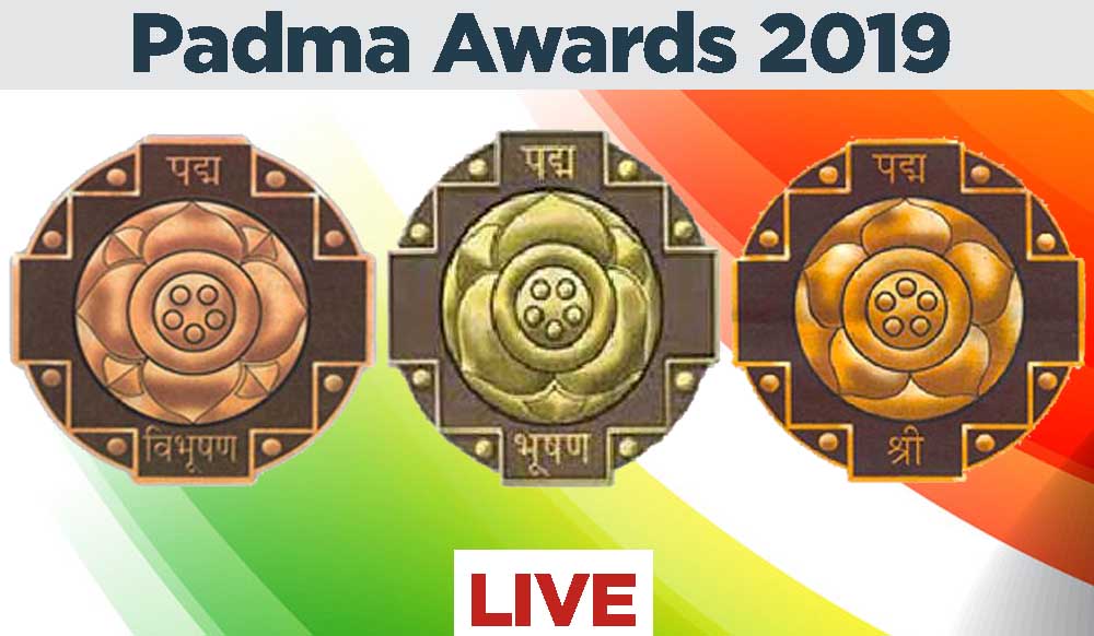Padma Awards 2019 Live Updates: List to be announced on Republic Day Eve