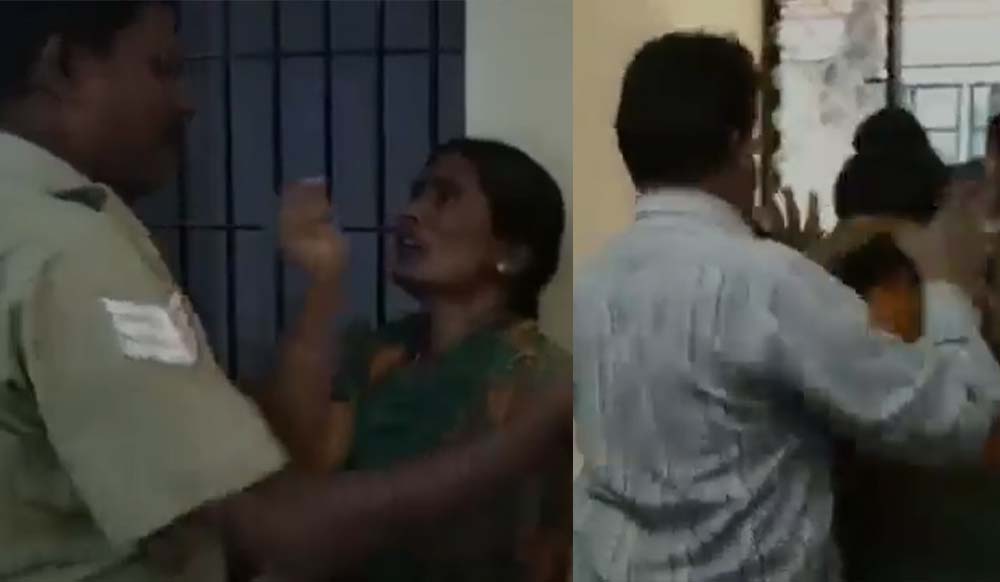 Bengaluru: ASI suspended after video of cops thrashing woman goes viral