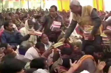 BJP leader accused of distributing liquor at party event