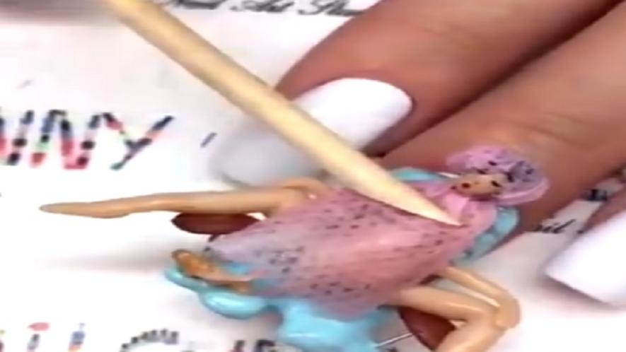 Strangest Video on Internet today: Baby birth nail art goes viral!
