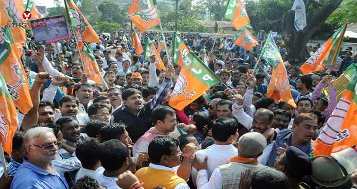Bomb hurled at BJP office in Meghalaya, protests against Bill