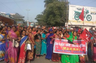 Trade Union stir intensifies on 2nd day in different pockets of Bihar