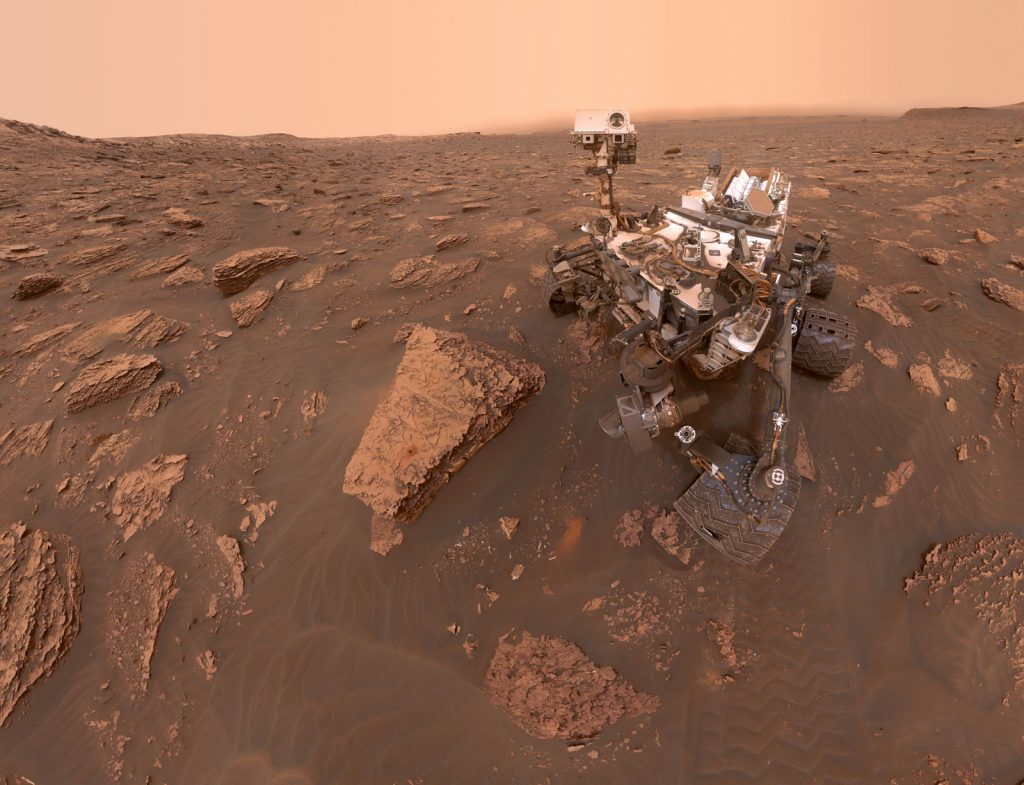 NASA's Curiosity rover snaps last selfie on Martian ridge