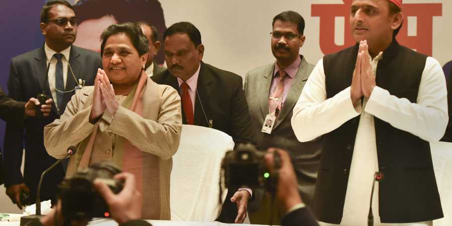 BSP-SP announce tie up for LS polls, keep Congress out of it