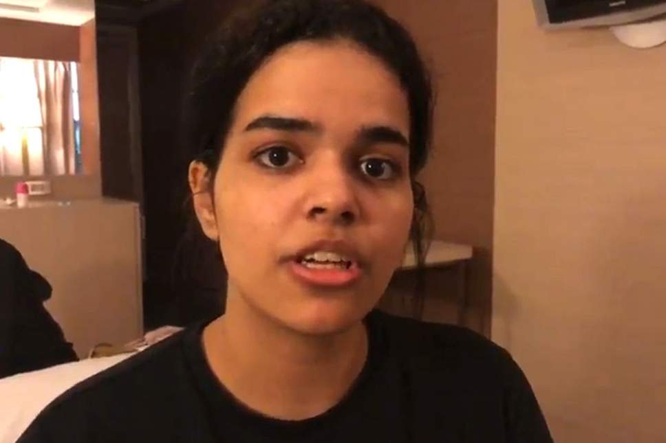 Saudi woman Rahaf Mohammed who fled family granted refugee status