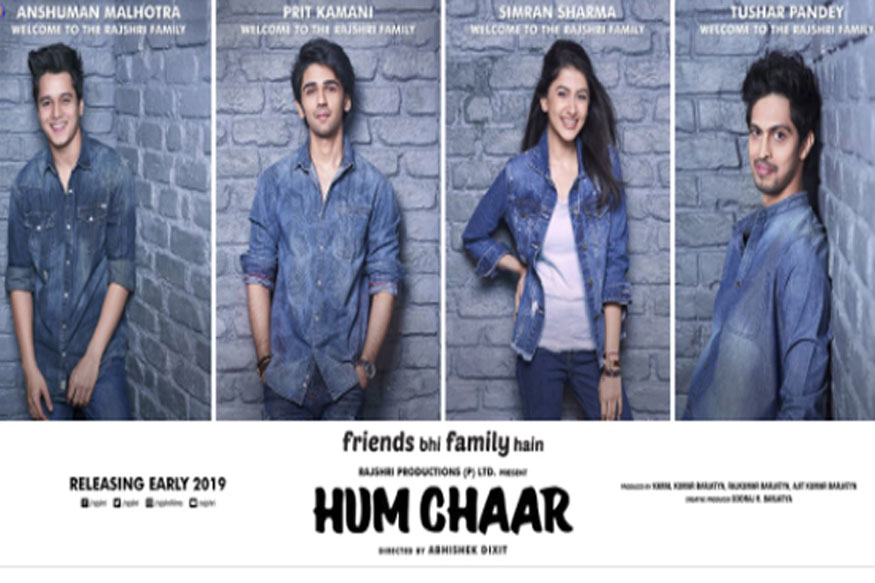 Rajshri Production's Hum Chaar brings you 2019's friendship anthem - Friends bhi Family hain