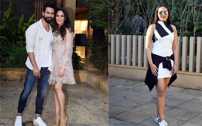 Mira Rajput chills out with Shahid Kapoor's rumoured ex Sonakshi Sinha