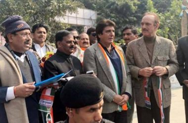 Uttar Pradesh: Two-time BJP MLA JP Singh and former IPS Kush Saurabh joins Congress