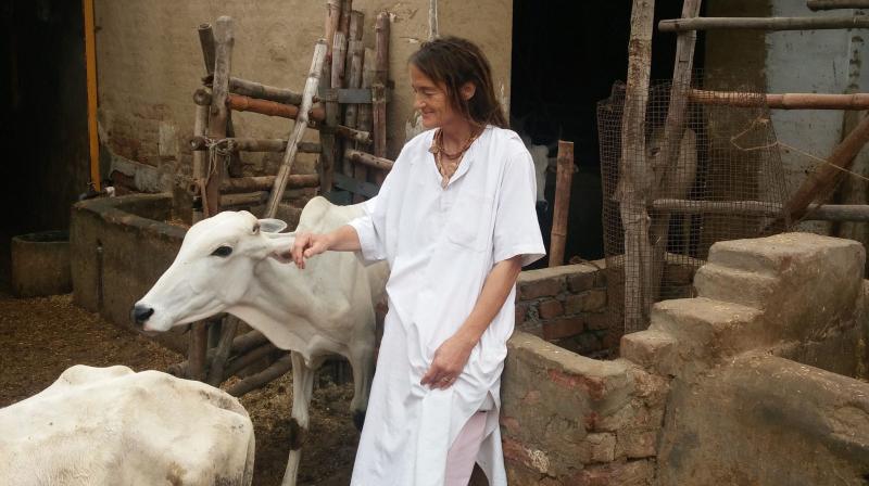 Meet Padma Shri Friederike Bruning, a German shelter to cows in Mathura