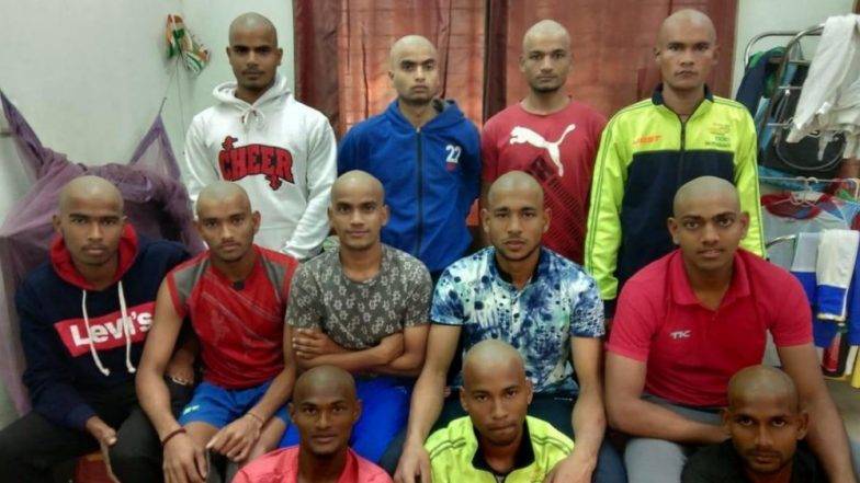 U-19 Bengal Hockey players forced to shave head for bad performance?