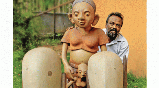 Sculptor G. Reghu comes to Mumbai after 15 years