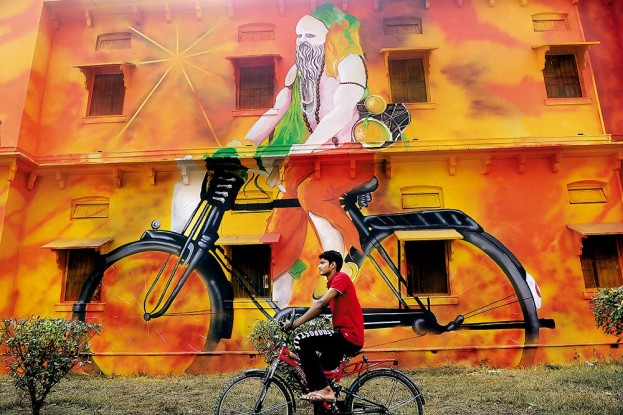 Photo Essay | Prayagraj streets narrate stories through vibrant graffiti ahead of Ardh Kumbh Mela 2019