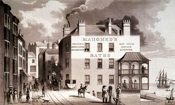 Mahomed’s Bath stood on the site now occupied by the Queen’s Hotel, Brighton.