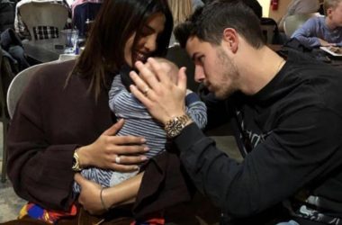 Priyanka Chopra and Nick Jonas playing with a baby is giving us major feels
