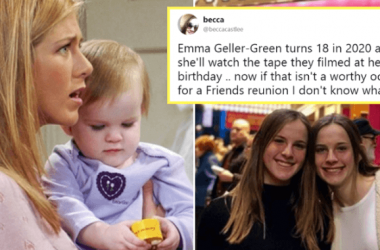 Remember Rachel and Ross's daughter Emma from Friends? The twins are grown up and ready for their big ticket break!