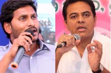 KCR son to hold talks with Jagan on Wednesday