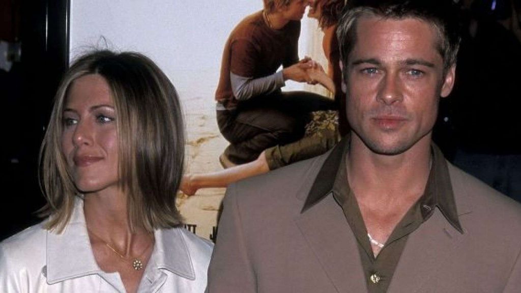 Brad Pitt attended Jennifer Aniston's 50th birthday party!