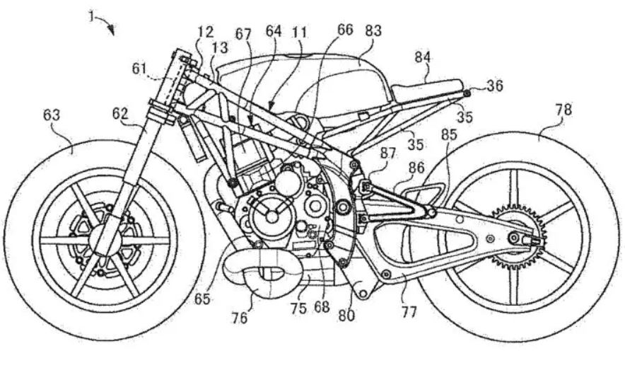 Is Suzuki working on a single-cylinder cafe racer?