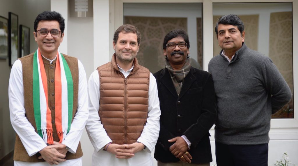 Congress forms Mahagathbandhan in Jharkhand with JMM, others