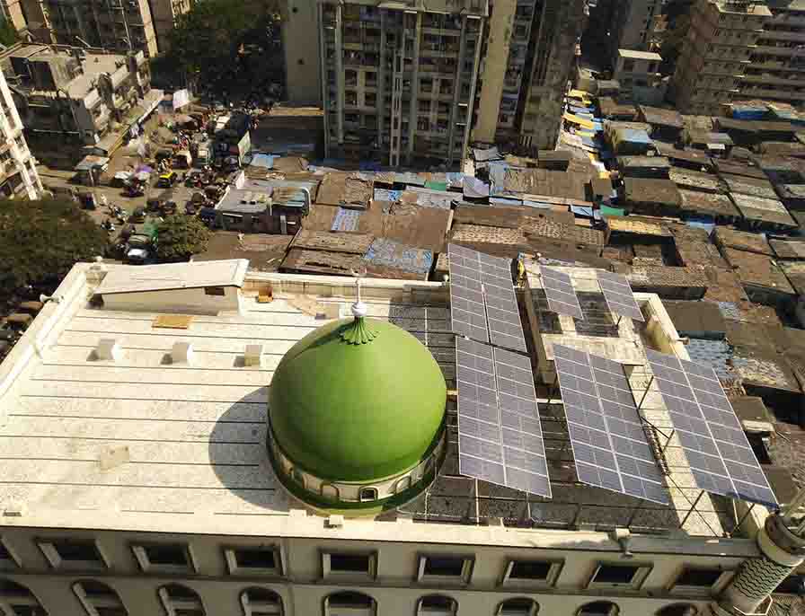 Mumbai: Solar powered Noorani Masjid witness 45% drop in power bill, save Rs 4.3 lakh annually