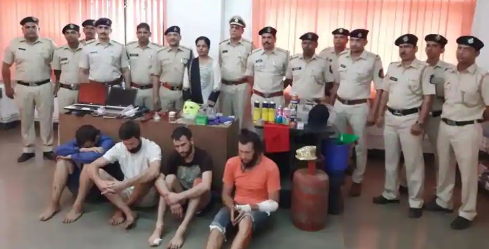 Four Russians arrested in Goa for growing, selling drugs